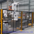 Powder Coated Modular Machine Guarding and Custom Safety Guards.